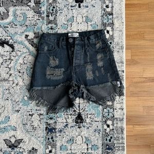 NWOT One Teaspoon Jean Shorts